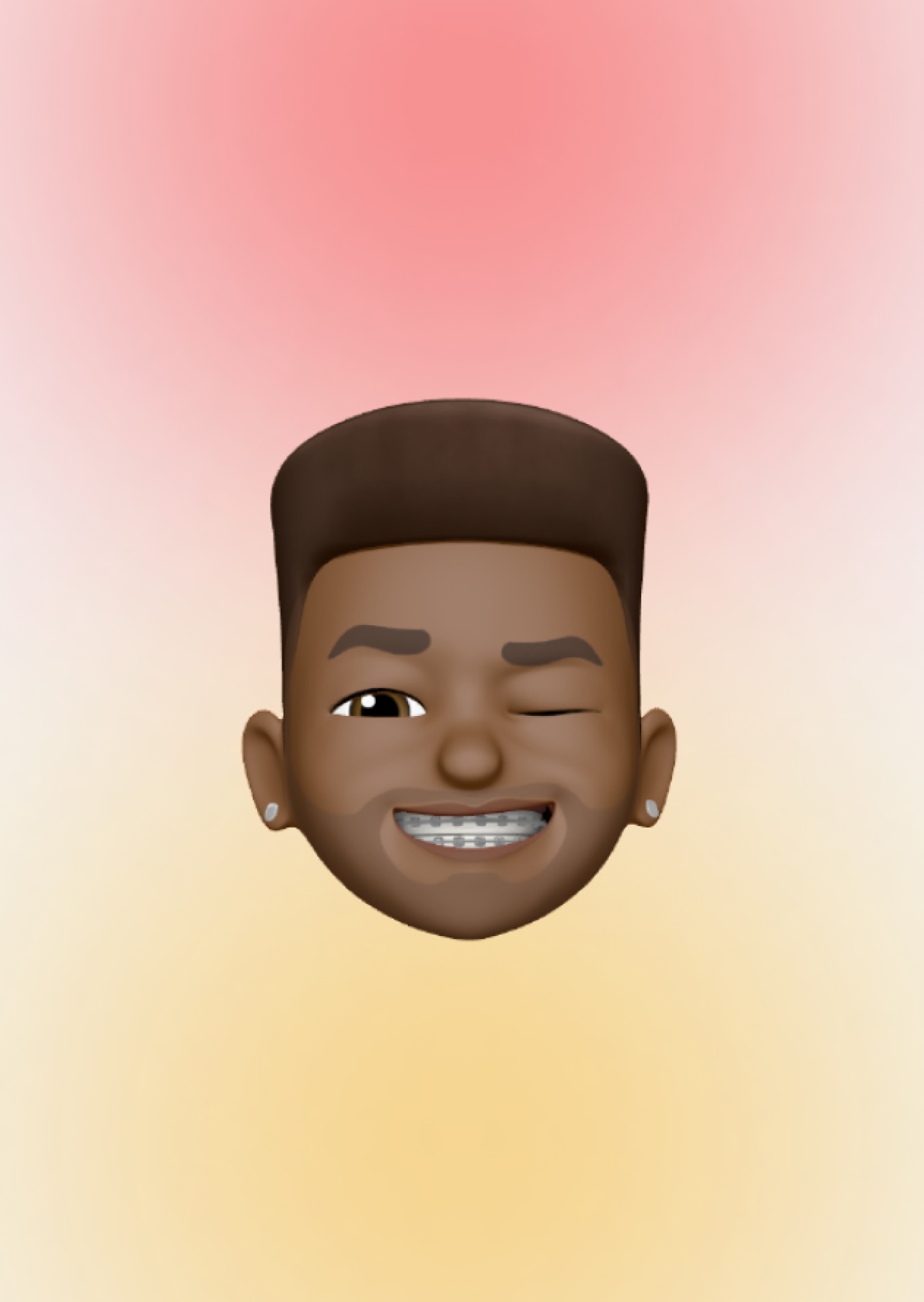 Portrait of portfolio creator – front view